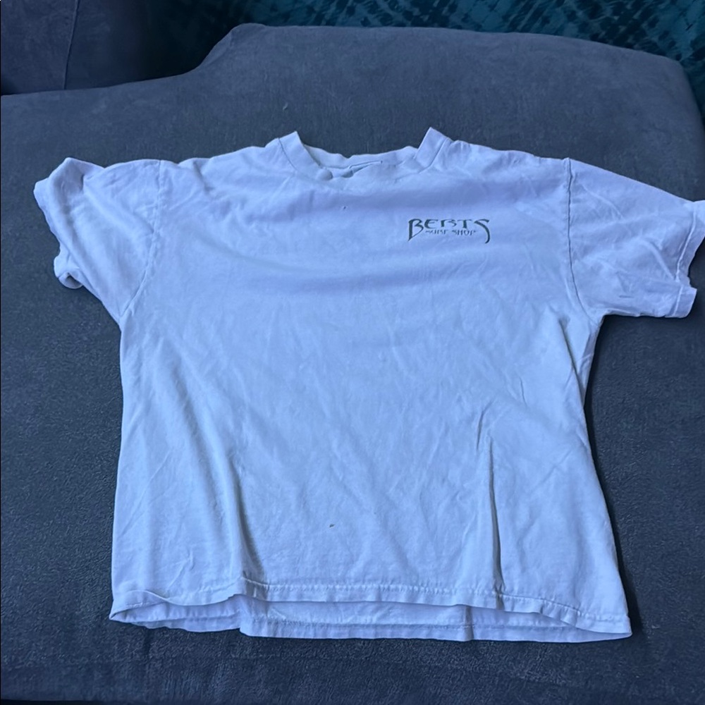 Bert’s Surf Shop White Shirt